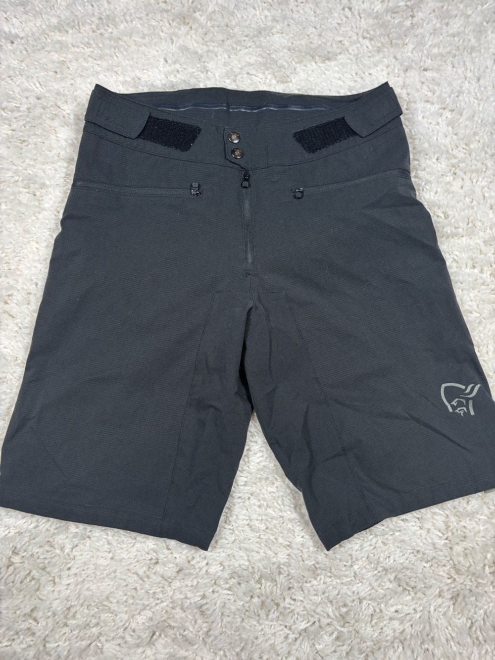 Norrøna Fjørå Flex1 Lightweight MTB Shorts Caviar Gray Men’s Small